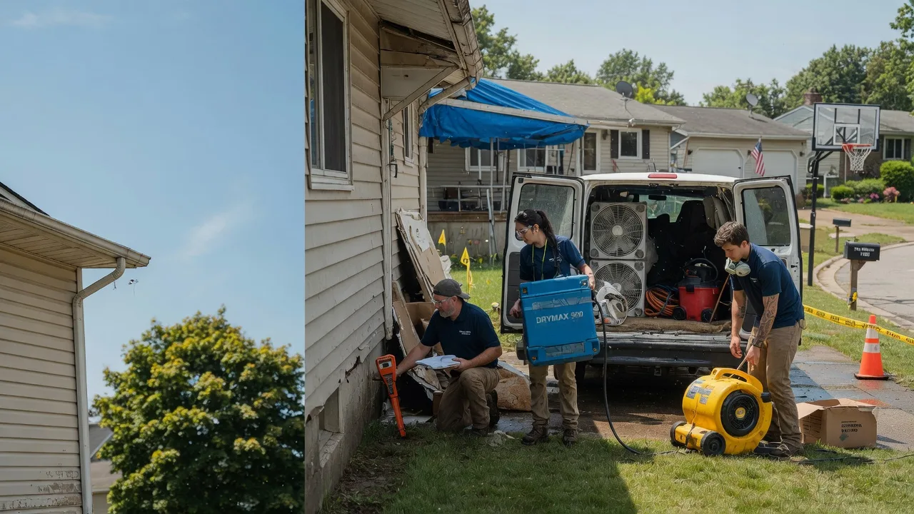 Ceiling Leak Cleanup in Newton, IA near me